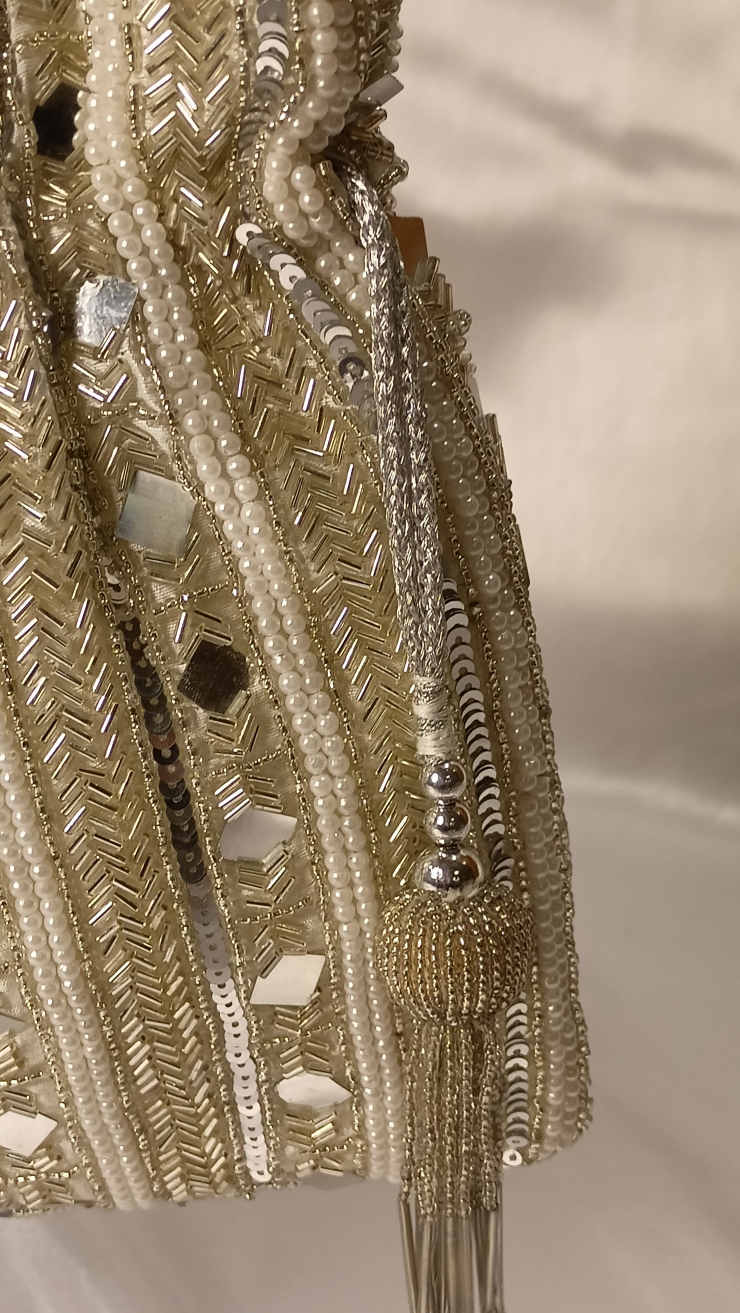 SILVER POTLI BAG  VIVAAH COLLECTION