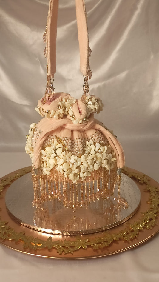 PINK PEARL VIVAAH  POTLI BAG