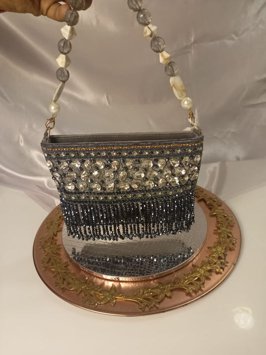 GREY STONE WORK CLUTCH